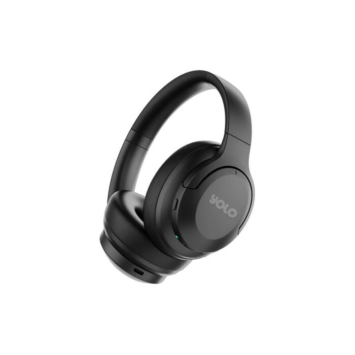 YOLO Mercury H2 Active Noise Cancelling Headphones (Black)
