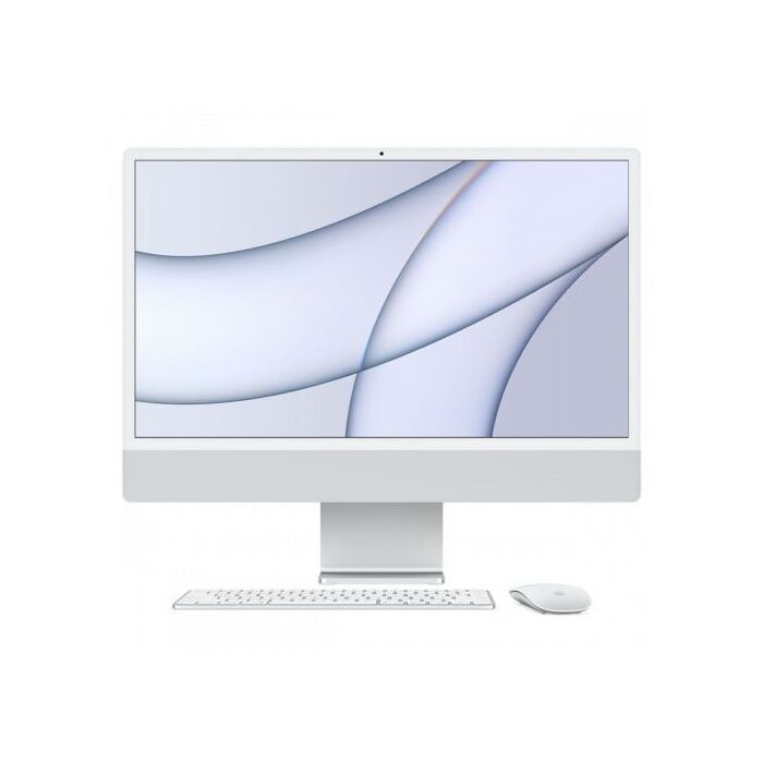 Apple iMac Z12Q00298 - Apple M1 Chip 8 Core CPU 16GB 512GB SSD 24" 4.5K Retina Display 8 Core GPU Magic Mouse & Magic Keyboard Included Mac OS (Silver,2021) 