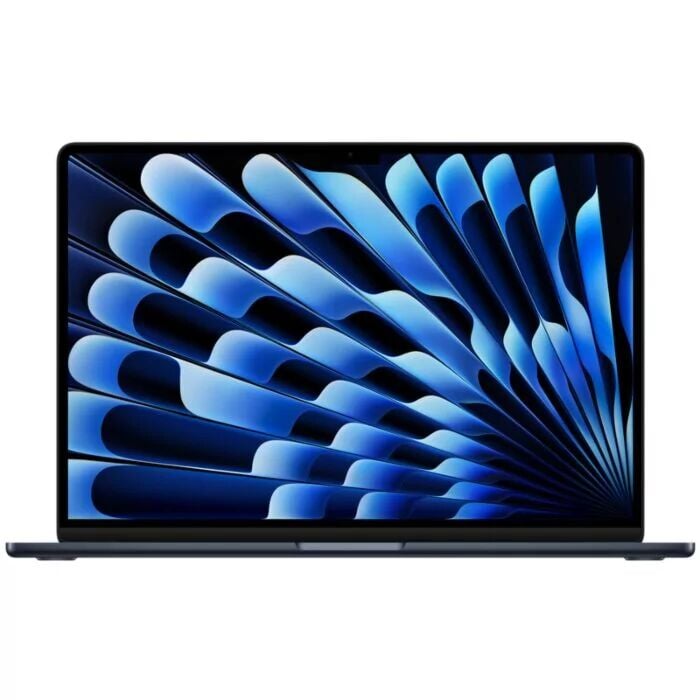 Apple MacBook Air 15 Z18T000PU - Apple M2 Chip 8-Core CPU 10-Core GPU 8GB 256GB SSD 15.3" IPS Liquid Retina Display with True Tone Backlight Magic Keyboard Touch ID (Midnight, 2023)