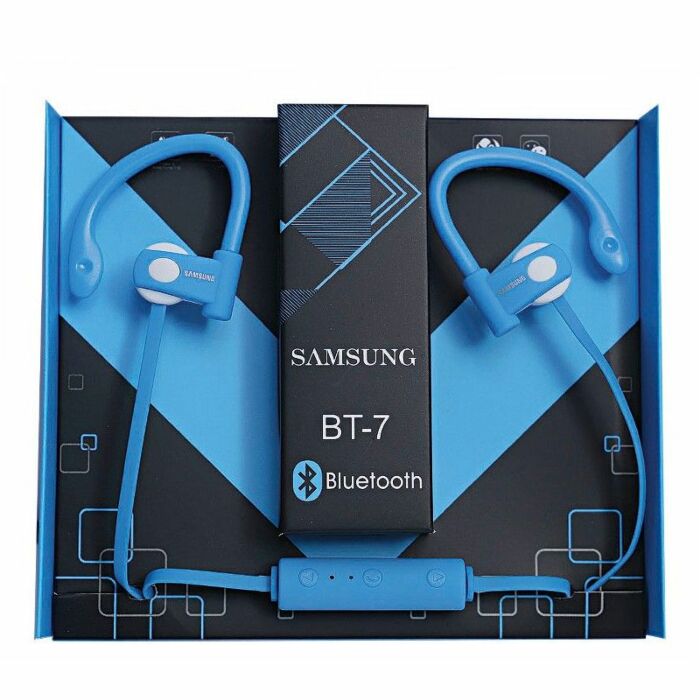 Samsung Bluetooth Headset BT-7 (White/Blue)