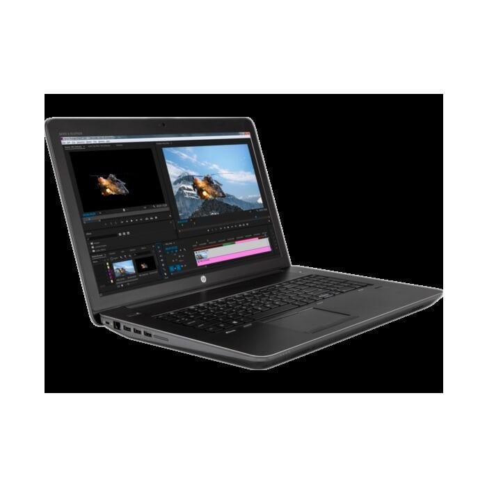 HP Zbook 17 G4 Mobile Workstation Overclocked Extreme Performance - 7th Gen Ci7 QuadCore 16GB 1TB HDD 16-GB Nvidia Quadro P5000 GDDR5 256Bit 17.3" FHD LED B&O Play Backlit KB (Space Silver, Aluminium, Certified Refurbished)