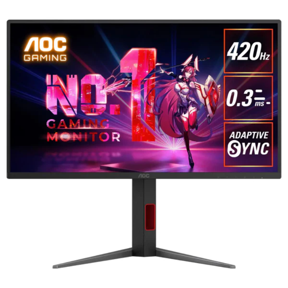 AOC 25G4K 24.5-Inch Full HD 1080p 420 Hz IPS Panel Gaming Monitor (Black,1 Year Local Warranty, NEW)