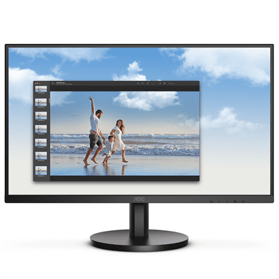 AOC 22B3HM 21.5-Inch Full HD 1080p 75Hz VA Panel 3-Sided Frameless LED Monitor (Black)