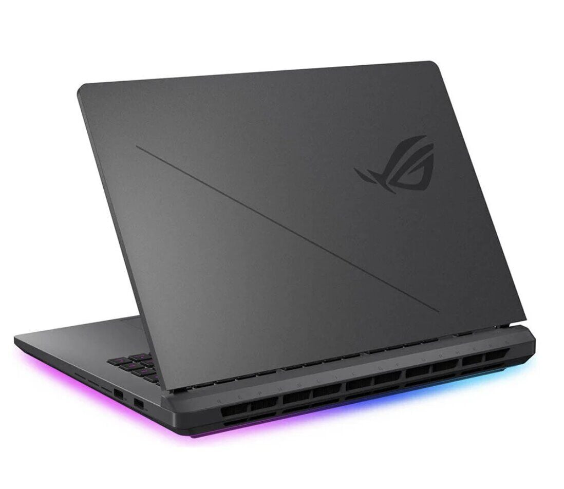 Asus ROG Strix G16 G614FM-WS94 Gaming Laptop - AMD Ryzen 9 9955HX Processor 16-GB 1-TB SSD 8-GB NVIDIA GeForce RTX 5060 GDDR7 16" WUXGA 1200P IPS AG Display Dolby Atmos Audio RGB Backlit KB W11 (Eclipse Grey, Brand New, Light Cosmetic Marks)