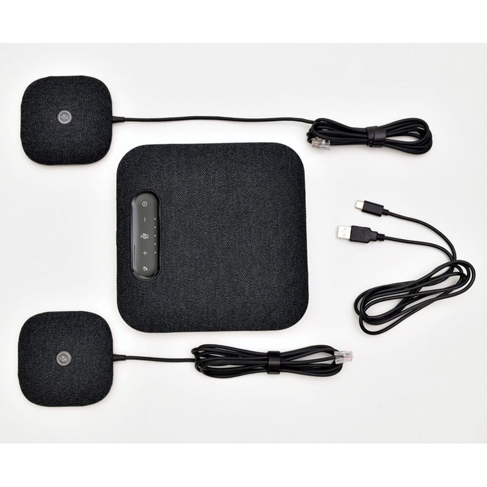 Ease EM15 Wireless Speakerphone - 2 Extension Microphones - USB Dongle