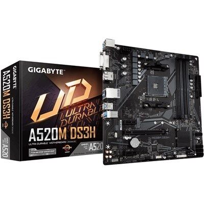 Gigabyte A520M DS3H AMD Motherboard