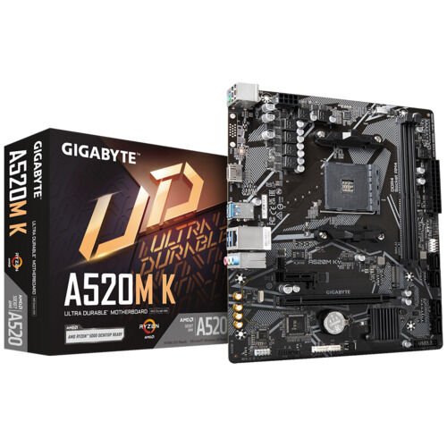 Gigabyte AMD A520M K Micro ATX Motherboard