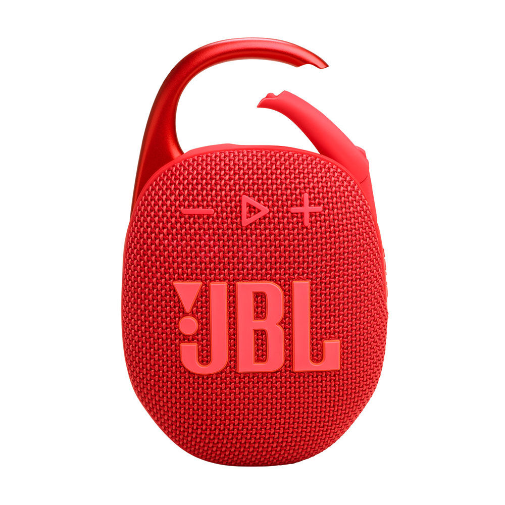 JBL Clip 5 Portable Bluetooth Waterproof Speaker (Red)