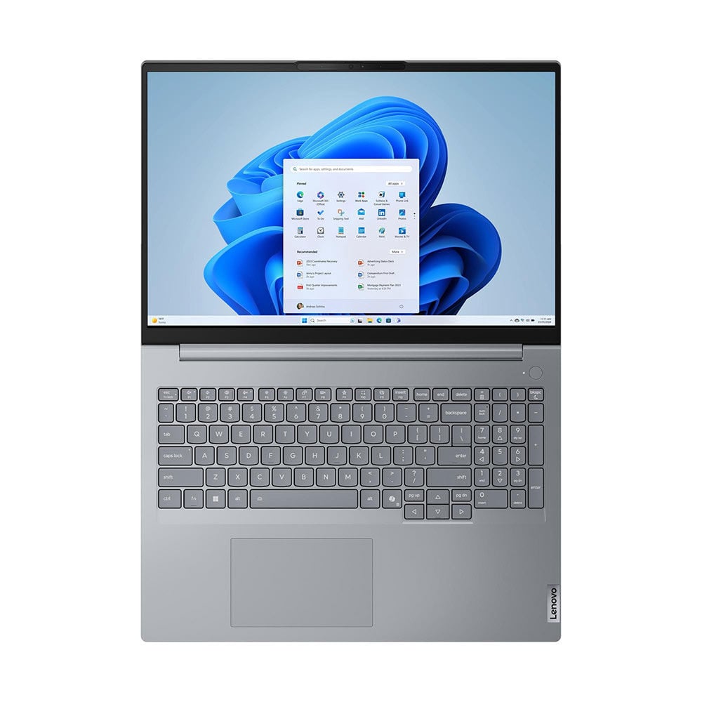 Lenovo ThinkBook 16 G8 - Intel Core 7 240H 10-Core Processor 8-GB 512-GB SSD Intel Integrated Graphics 16" WUXGA 1200p IPS AG 300nits Display Dolby Audio Backlit KB FP Reader TPM 2.0 (Bag Included, Arctic Grey, Lenovo Direct Local Warranty, NEW)
