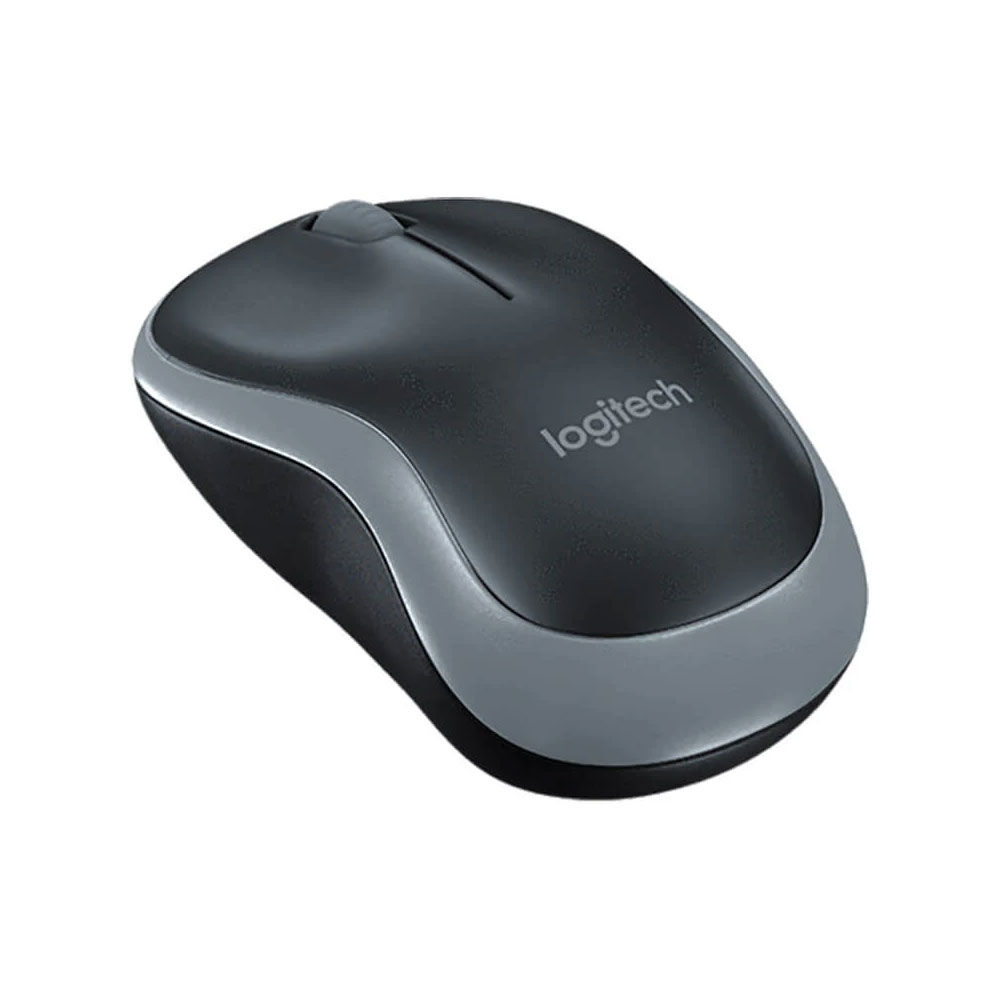 Logitech M185 Wireless Mouse (Grey, NEW)