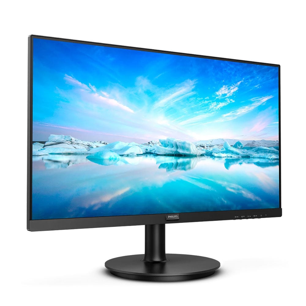 Philips 221V8L 22-Inch Full HD 1080p 75Hz Borderless Monitor (Black, NEW)