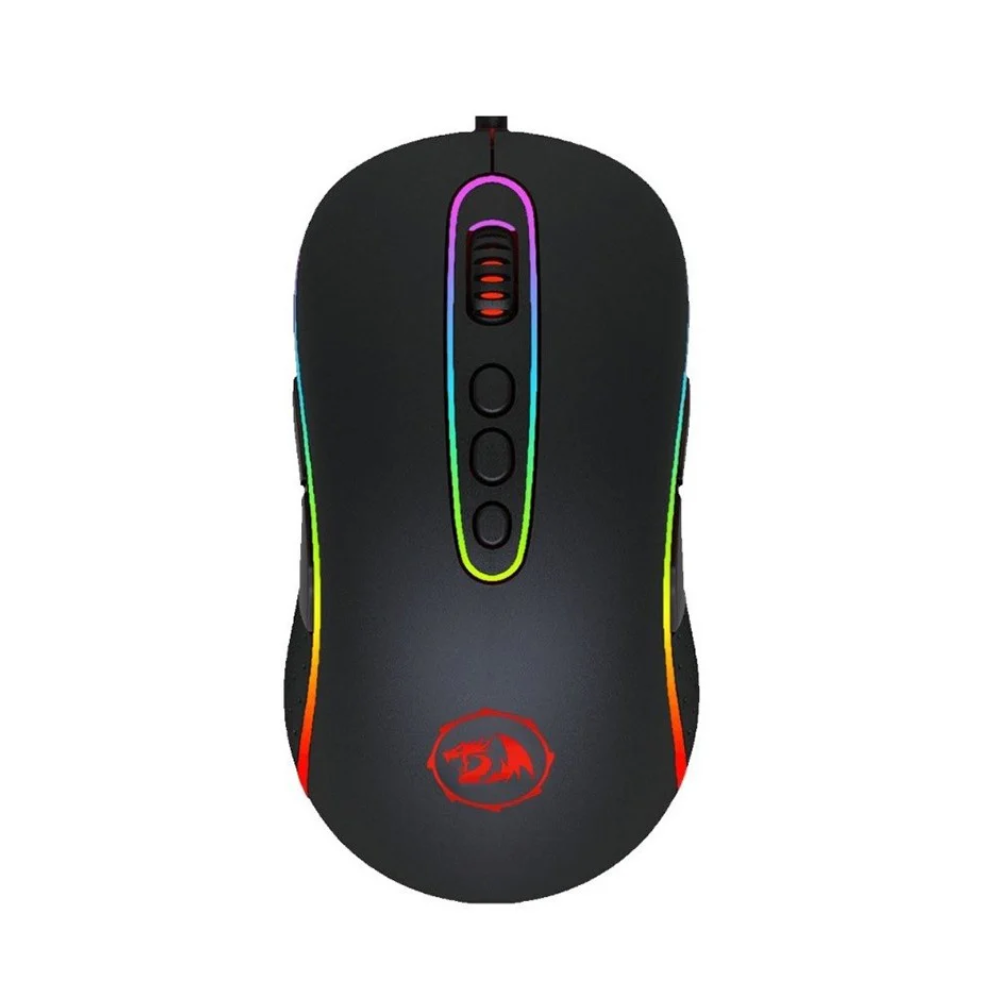 Redragon M718 Phoenix-2 10000 DPI Wired Gaming Mouse (Black, NEW)