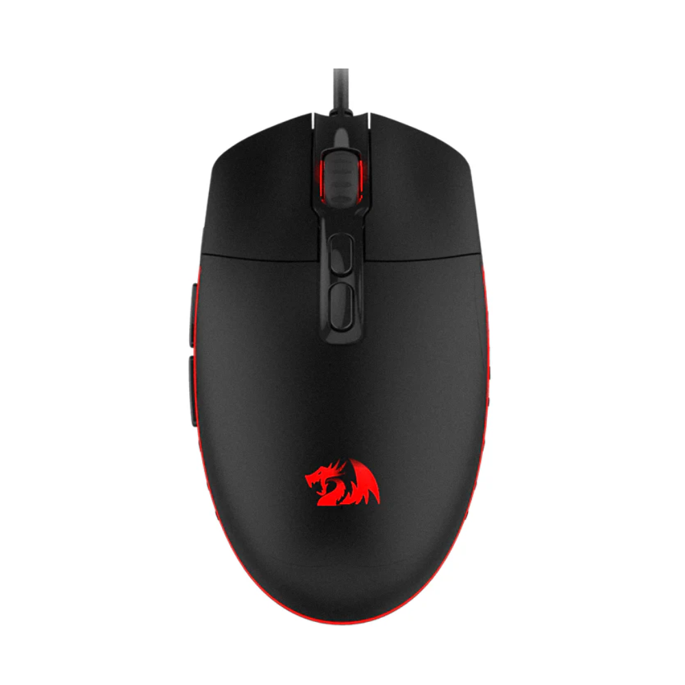 Redragon M719 Invader 10000 DPI RGB Wired Gaming Mouse (Black, NEW)