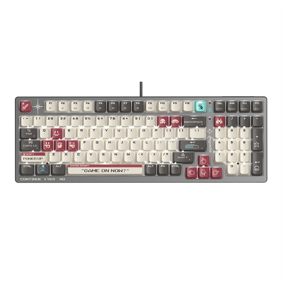 Bloody S98 BLMS Mechanical RGB Gaming Keyboard (Red Pixel)