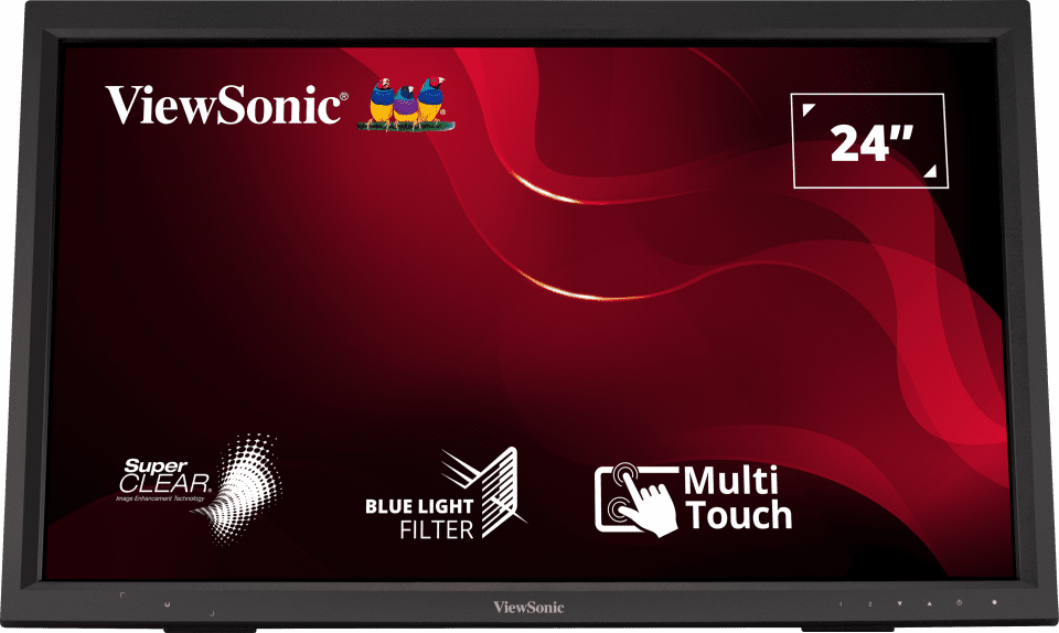 ViewSonic TD2423 24-Inch Full HD 1080p 75Hz Touch Screen Monitor (Black)