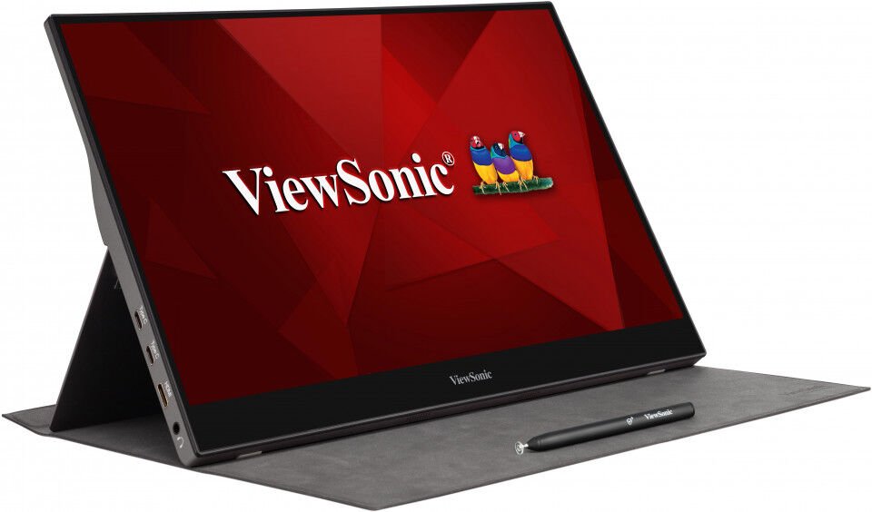 ViewSonic TD1655 16-Inch Full HD 1080p 60Hz Portable Touch Screen IPS Panel Monitor (Black)
