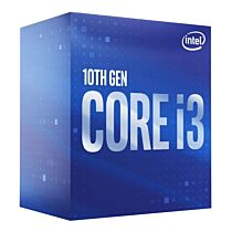 Intel 10th Gen Core i3 - 10100 (3.60 Ghz Turbo Boost upto 4.30 Ghz, 6MB Intel Smart Cache) Processor 