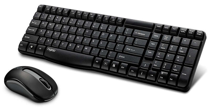 Rapoo X1800S Wireless Optical Keyboard and Mouse Combo