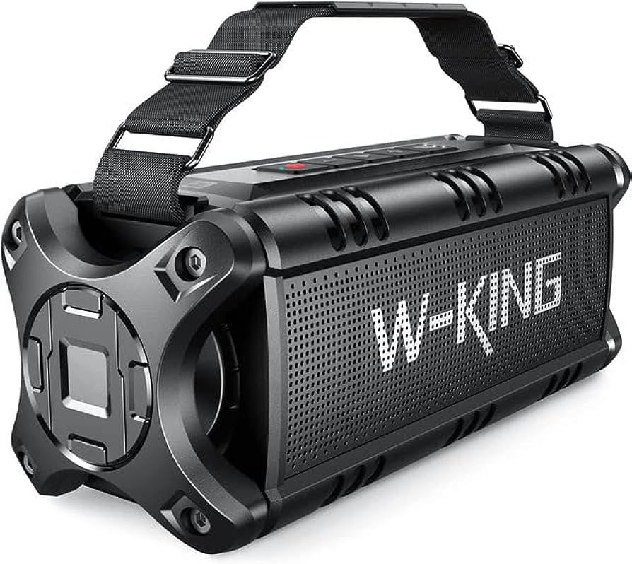 W-KING D8 50W Wireless Bluetooth Speaker (Black)