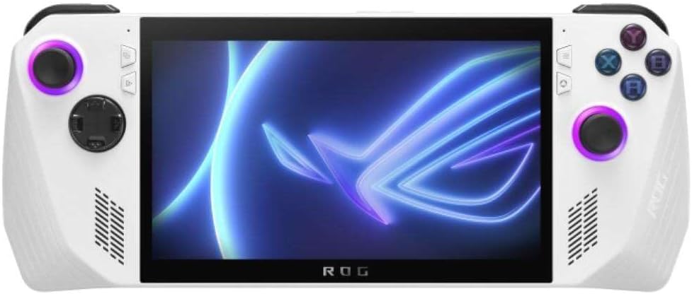 Asus ROG Ally RC71L-NH019W (2023) - AMD Ryzen Z1 Processor 16-GB 512-GB SSD AMD Radeon Graphics 7" Full HD IPS 120Hz Touchscreen Display DolbyAtmos Sound Aura-Sync FP Reader W11 (2 Years ASUS Direct Local Warranty)