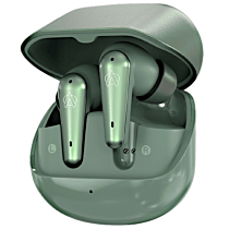 Audionic Wireless 595 Flip Earbuds (Sheen Green)