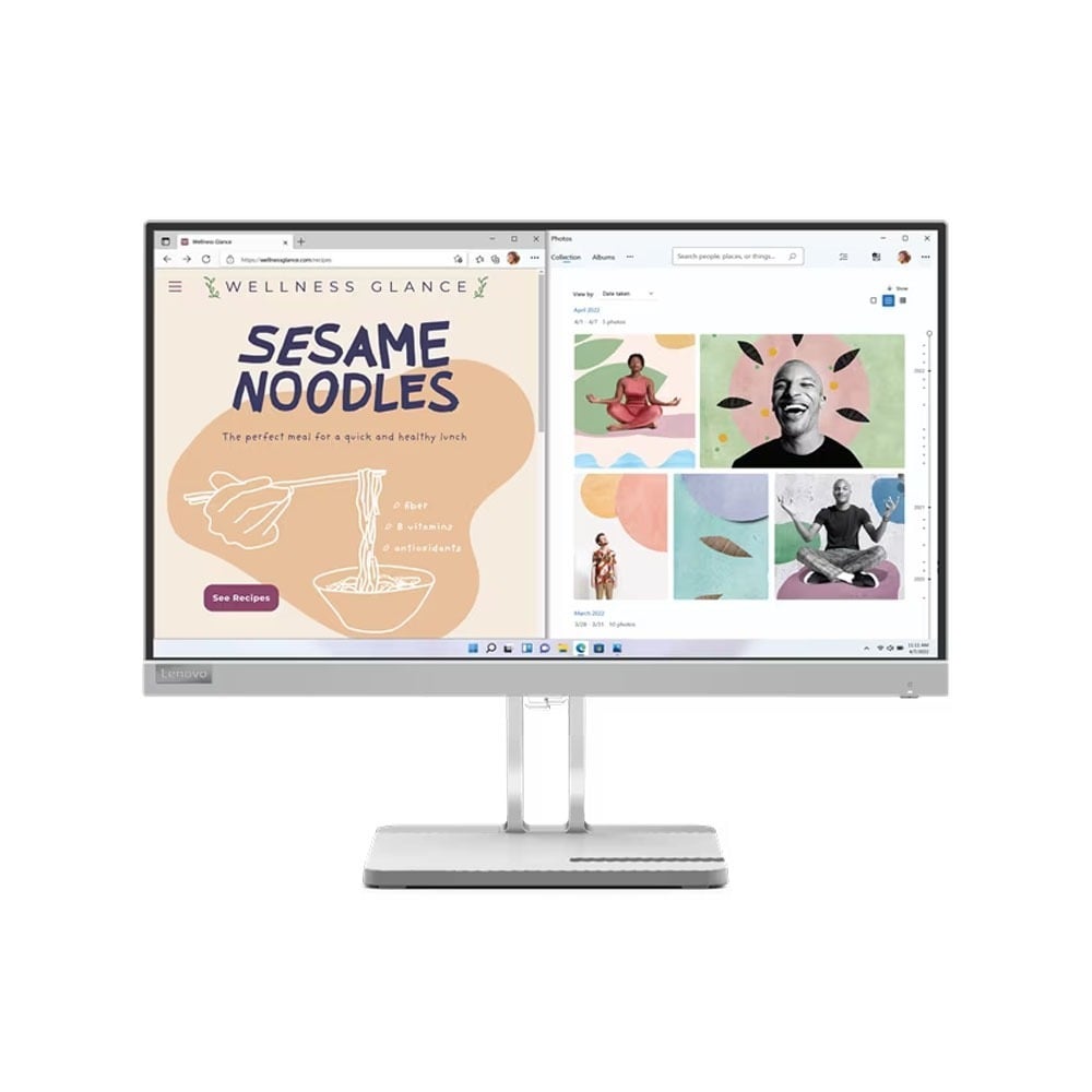 Lenovo L22E-40 21.5- Inch Full FHD 1080p 75Hz VA Panel Monitor (White)