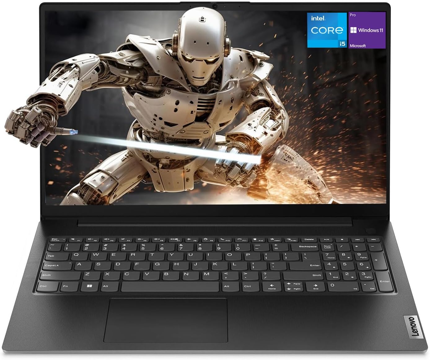 Lenovo V15 G4 - Raptor Lake - 13th Gen Core i5 13420H Processor 16-GB 512-GB SSD Intel Integrated GC 15.6" Full HD 1080p Display Dolby Audio TPM2.0 (Business Black, Military Standard, NEW)