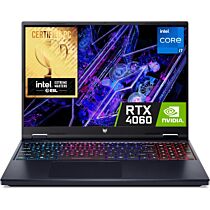Acer Predator Helios Neo 16 Gaming Notebook - Raptor Lake - 14th Gen Core i7-14650HX  Processor 16-GB 1-TB SSD 8-GB NVIDIA GeForce RTX4060 GDDR6 GC 16" WUXGA IPS Slim Bezel 180Hz Display 4-Zones RGB BKB (Abyssal Black, NEW)