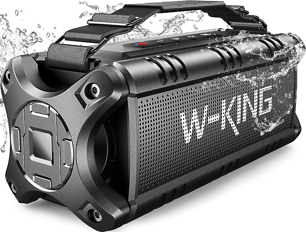 W-KING D8 50W Wireless Bluetooth Speaker (Black)