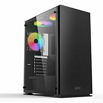 Ease EC141B Tempered Glass ATX Gaming Casing