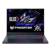 Acer Predator Helios Neo 16 AI Gaming Laptop - Arrow Lake - Intel Core Ultra 9 275HX (Series 2) 24-Core Processor 16-GB 1-TB SSD 12-GB NVIDIA GeForce RTX 5070TI GDDR7 GC 16" WQXGA OLED 240Hz Display RGB Backlit KB W11 (Abyssal Black, NEW)