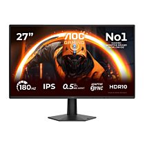 AOC 27G50F 27-Inch Full HD 1080P 180Hz IPS Panel Gaming Monitor (Black,1 Year Local Warranty, NEW)