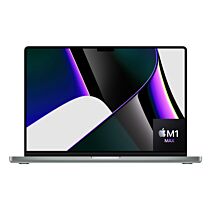 Apple Macbook Pro 16" MK1A3 - Apple M1 Max Chip 10-Core CPU 32-Core GPU 32GB 01-Terabyte SSD 16" Liquid Retina XDR Display with True Tone Backlit Magic Keyboard & Touch ID & Force Touch Trackpad (Space Gray)