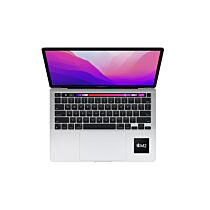 Apple MacBook Pro 13" - MNEP3 - Apple M2 Chip 08GB 256GB SSD 13.3" Retina IPS LED Display With True Tone Backlit Magic Keyboard & Touch ID & Force Touch TrackPad (Silver, 2022)