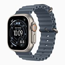 Apple Ultra 3 Watch 49mm Always-On Retina Display Natural Titanium Case With Blue Ocean Band (2025, NEW)