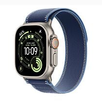 Apple Ultra 3 Watch 49mm Always-On Retina Display Natural Titanium Case With Light Blue Alpine Band (2025, NEW)