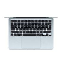 Apple MacBook Air 13 MC6T4 - Apple M4 Chip 10-Core CPU 8-Core GPU 16GB 256GB SSD 13.6-Inch Liquid Retina Display Backlit Magic KB with Touch ID (Sky Blue, 2024)