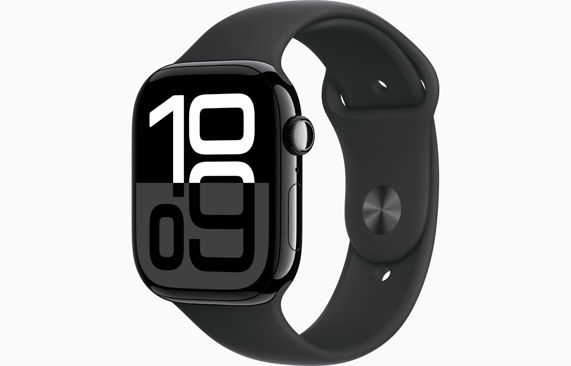 Apple Watch Series 10 46mm with Sport Band (Black)