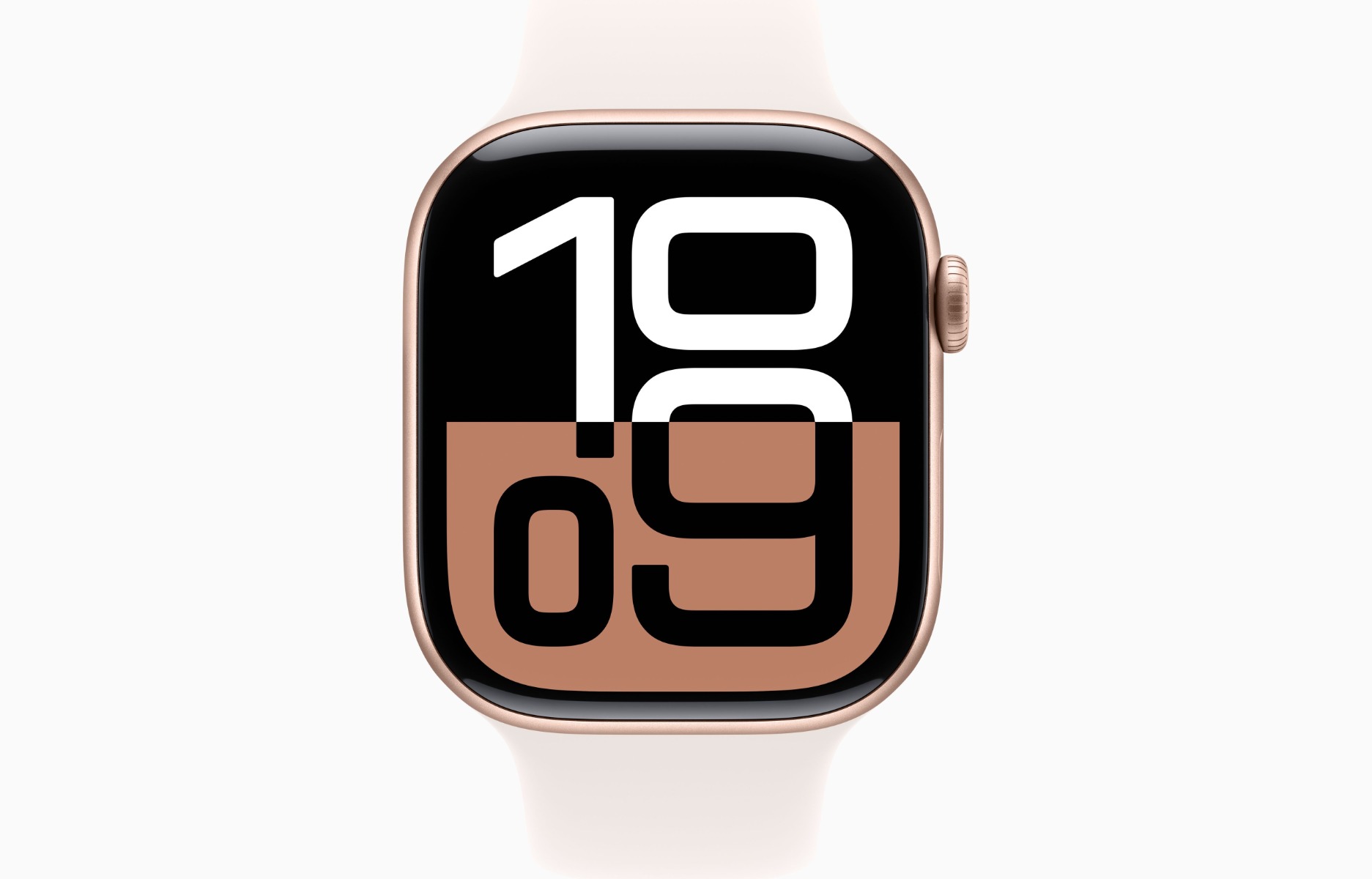 Apple Watch Series 10 46mm with Sport Band (Rose Gold)