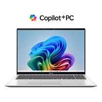 Asus VivoBook 16 X1607QA - Snapdragon X X1-26-100 8-Core Processor 16-GB 1-TB SSD Qualcomm Adreno Graphics 16" WUXGA 1200P IPS AG Display Backlit KB W11 (Silver, NEW)