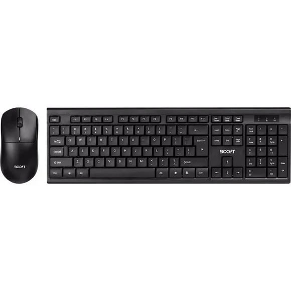Boost Work Buddy Wireless Keyboard Mouse Combo Black