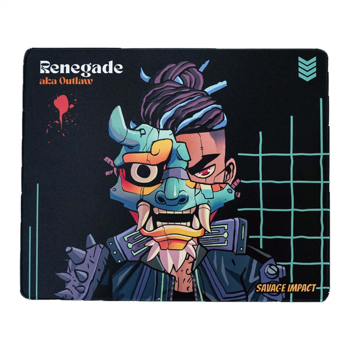 Bloody BP-45 Gaming Mouse Pad Renegade Midnight