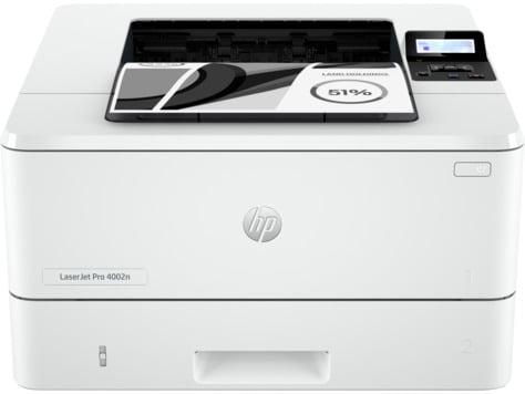 HP Laser Jet Pro 4003N B&W Printer (White)