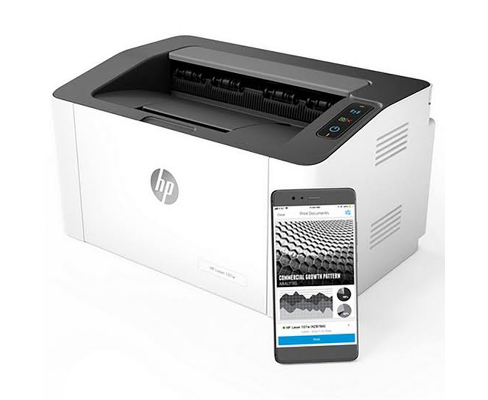 HP Laserjet 107W B&W Wireless Printer (1 Year HP Direct Local Warranty)