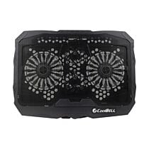 Coolbell CB-18 Cooling Pad For 14-Inches Gaming Laptop with display