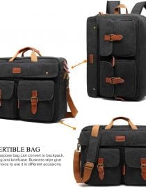 Coolbell CB-5606 17.3 Inch Laptop Backpack (Black)