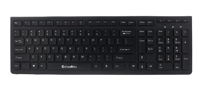 Coolbell Linkboard Multi- Media Keyboard (Black)