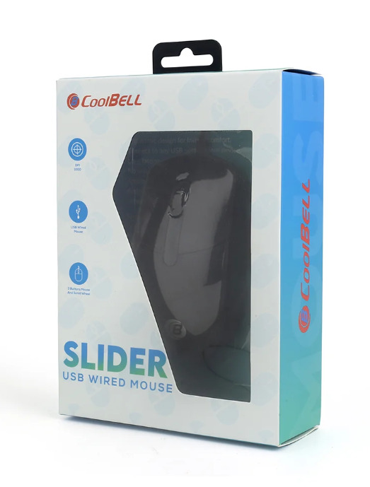 Coolbell Silder Wired Mouse