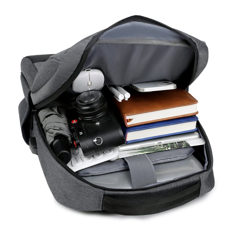 Dukes DE-2028G 17-Inch Laptop Backpack (Grey)