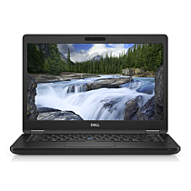 Dell Latitude 14 5490 - Kaby Lake - 7th Gen Core i5 7300U 2-Core Processor 8-GB 256-GB SSD Intel HD 620 Graphics 14" HD 768P 60Hz LCD Display W10 Pro TPM (Black, Used)